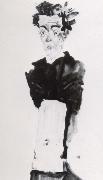 Egon Schiele Self portrait oil painting artist